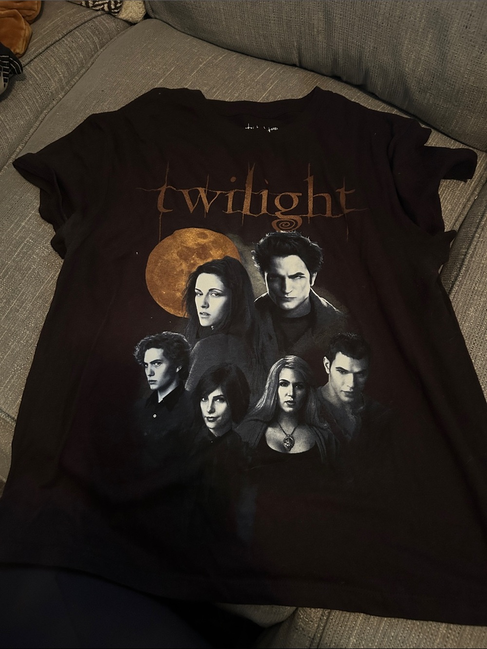 Twilight Graphic Short Sleeve Tee - Black